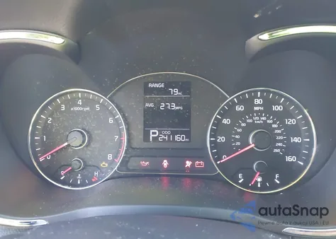 2016 Kia Forte Lx из США, поврежденный, VIN KNAFK4A61G5460535